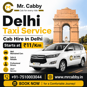 Easy Delhi Taxi Service Booking with MrCabby
